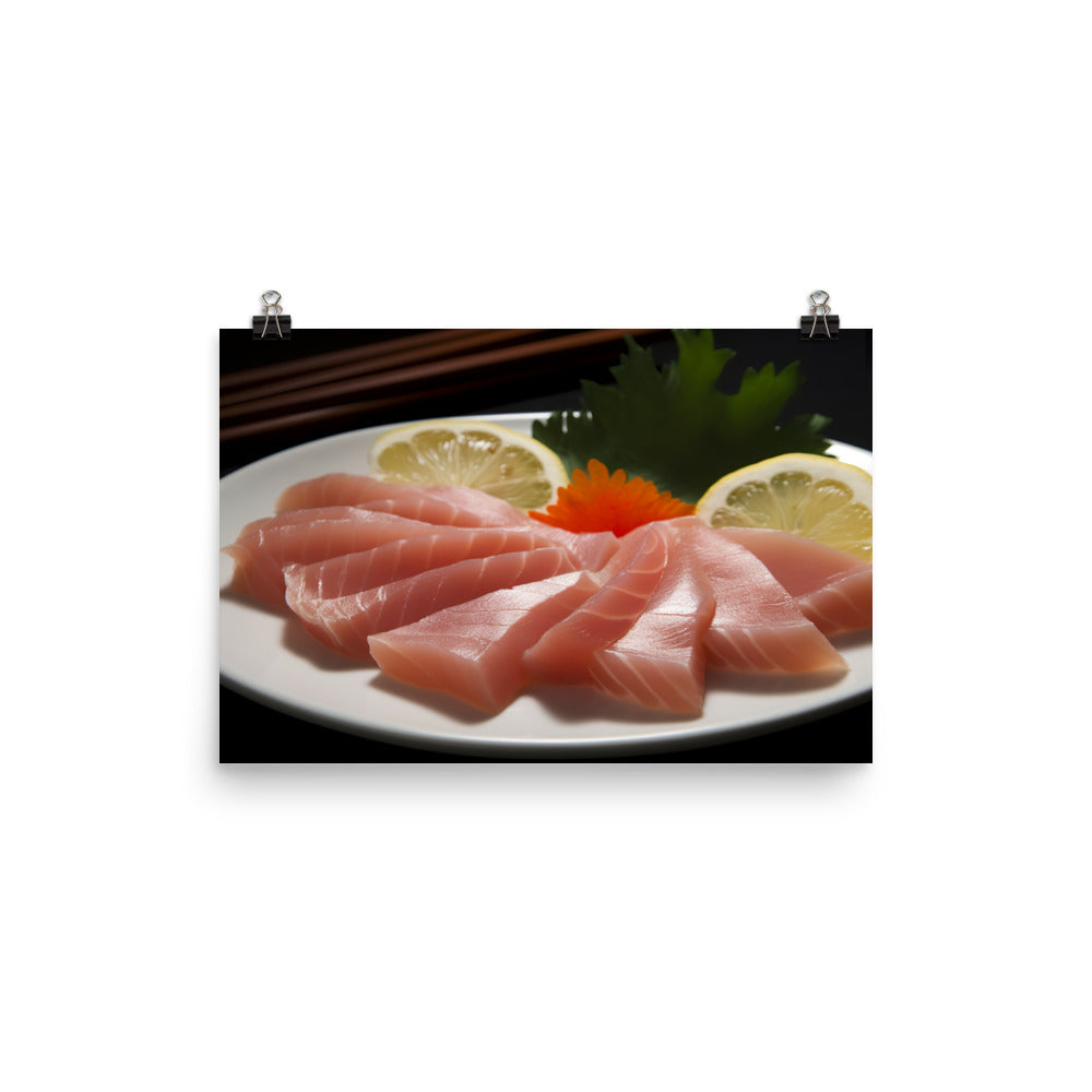 Sashimi photo paper poster - Posterfy.AI