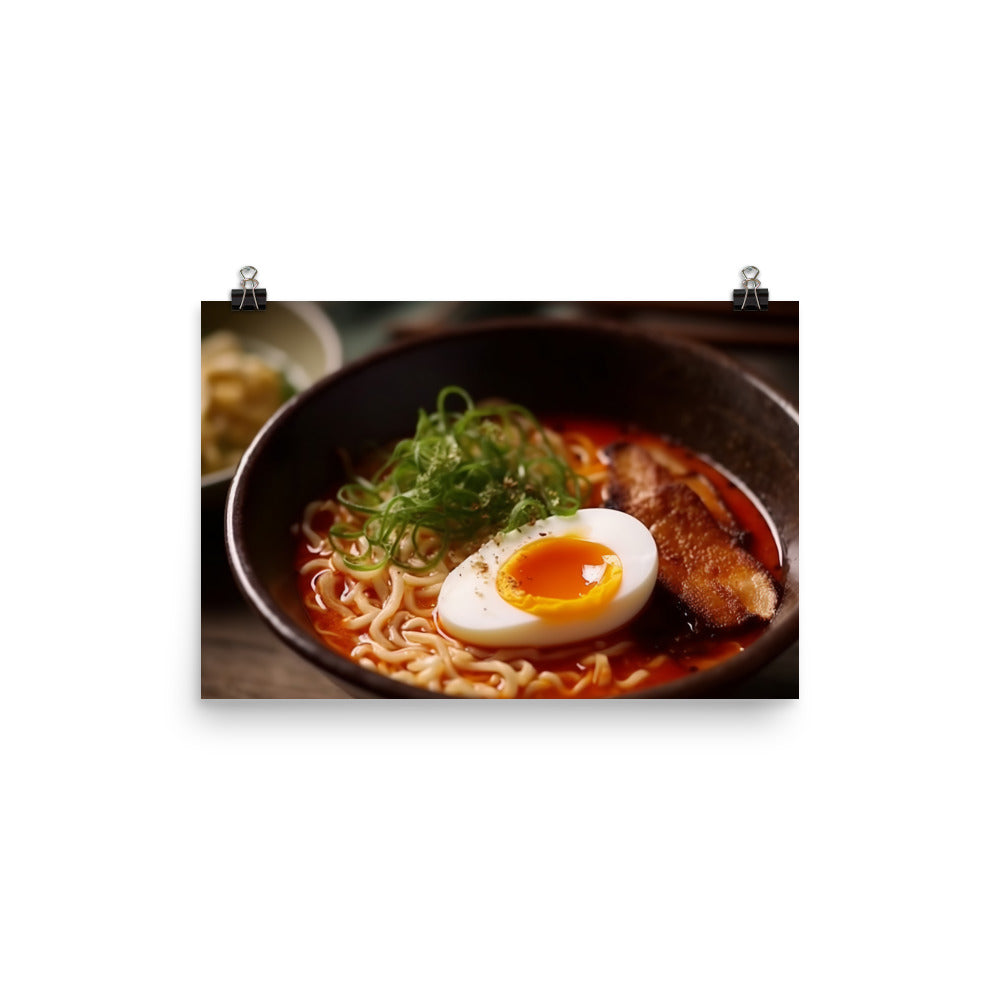 Kimchi Ramen photo paper poster - Posterfy.AI