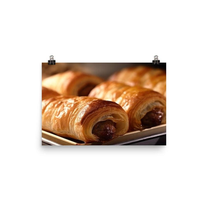 Sausage Roll photo paper poster - Posterfy.AI