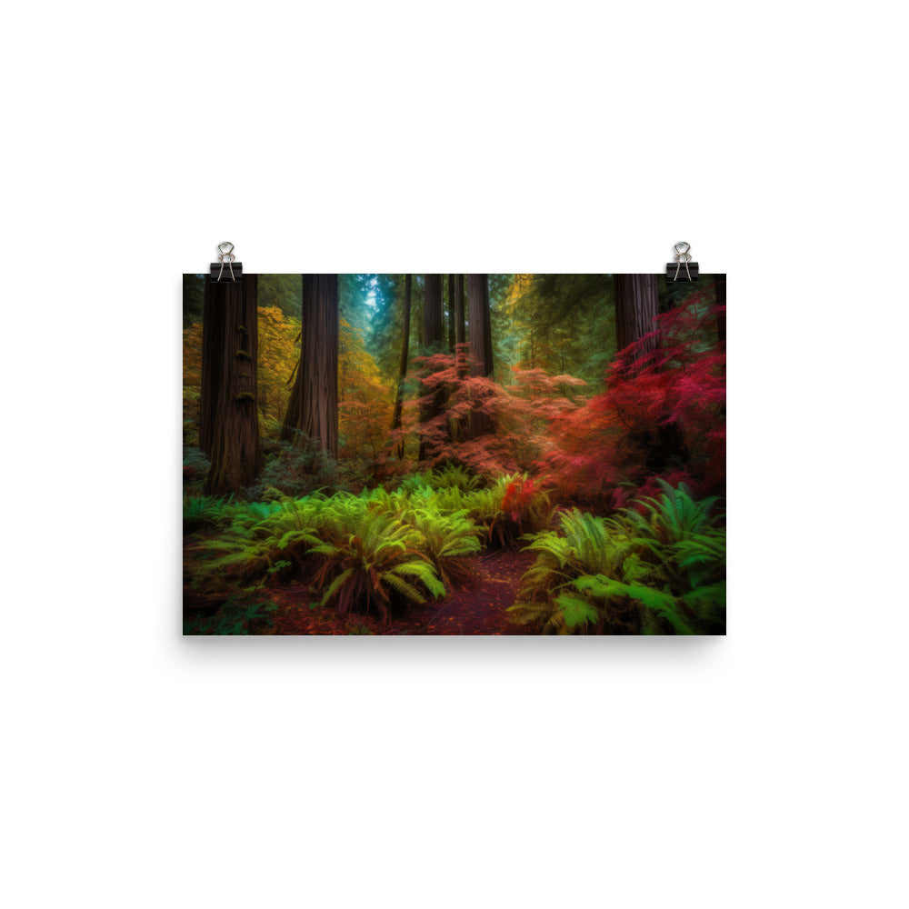 Redwood National and State Parks photo paper poster - Posterfy.AI