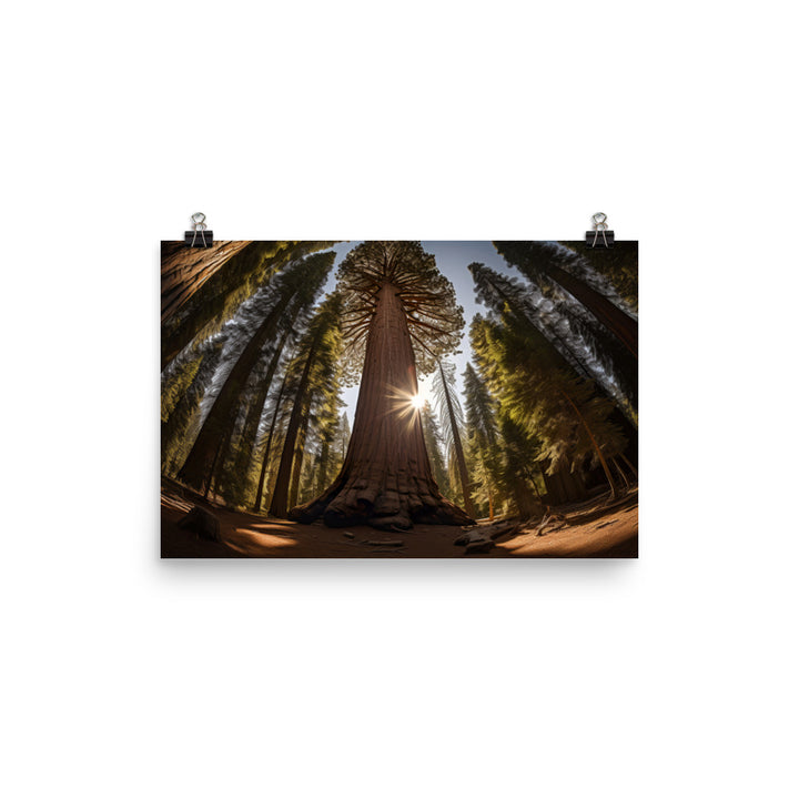 Yosemites Majestic Giants photo paper poster - Posterfy.AI