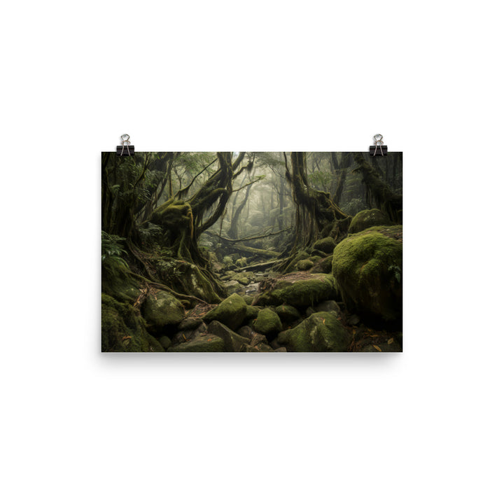 Into the Heart of Yakushima photo  paper poster - Posterfy.AI