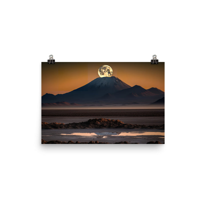 Mystical Beauty of Atacama photo paper poster - Posterfy.AI