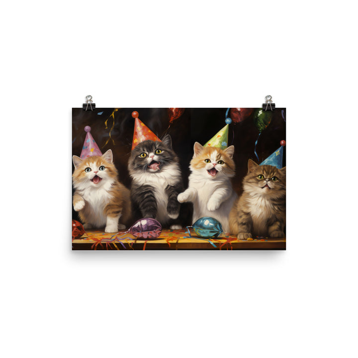 Exotic Shorthair Photo paper poster - PosterfyAI.com