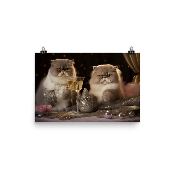 Exotic Shorthair Photo paper poster - PosterfyAI.com