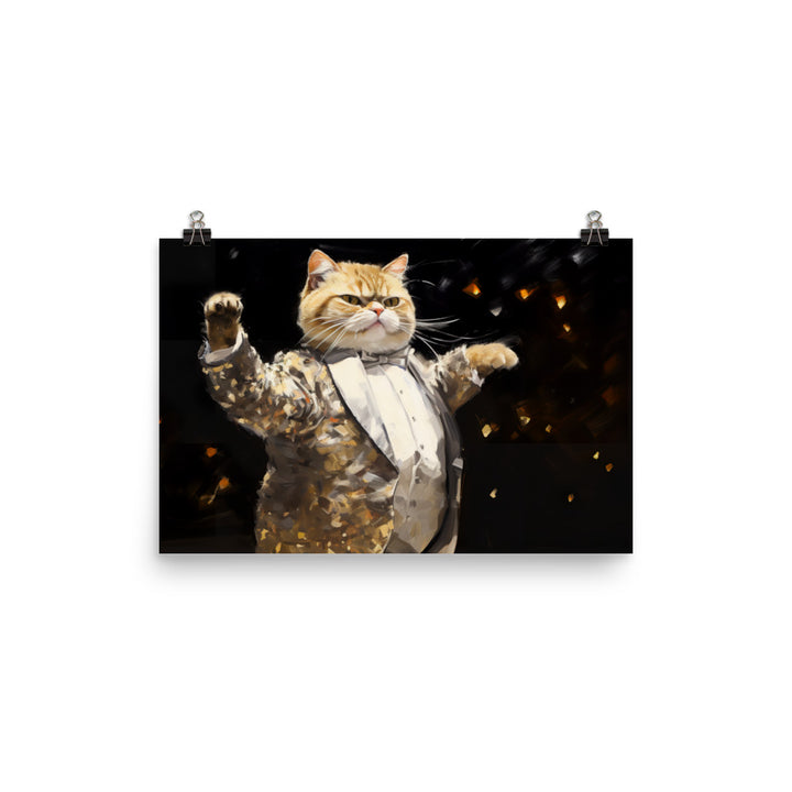 Exotic Shorthair Photo paper poster - PosterfyAI.com