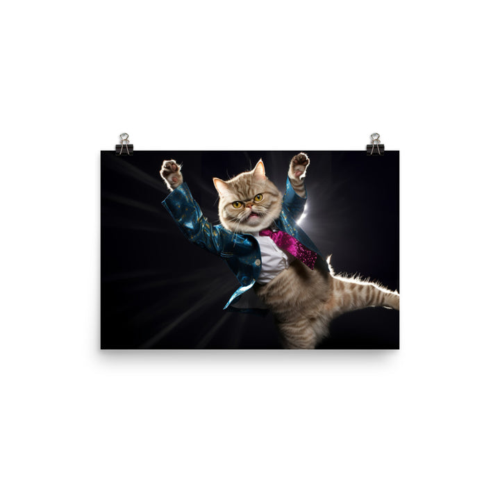 Exotic Shorthair Photo paper poster - PosterfyAI.com
