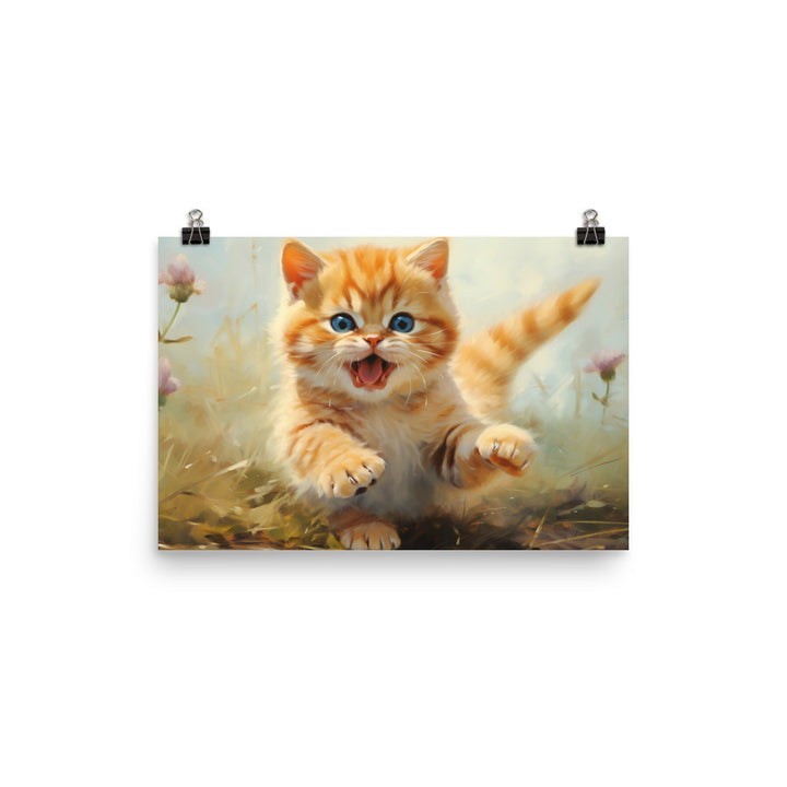 Exotic Shorthair Photo paper poster - PosterfyAI.com