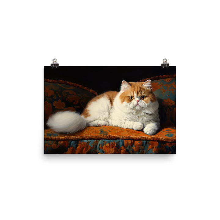 Exotic Shorthair Photo paper poster - PosterfyAI.com