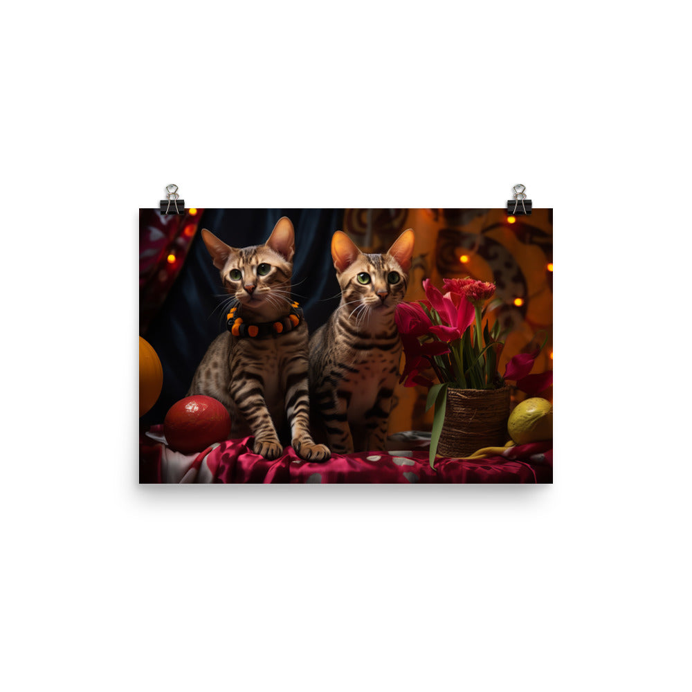 Ocicat Photo paper poster - PosterfyAI.com