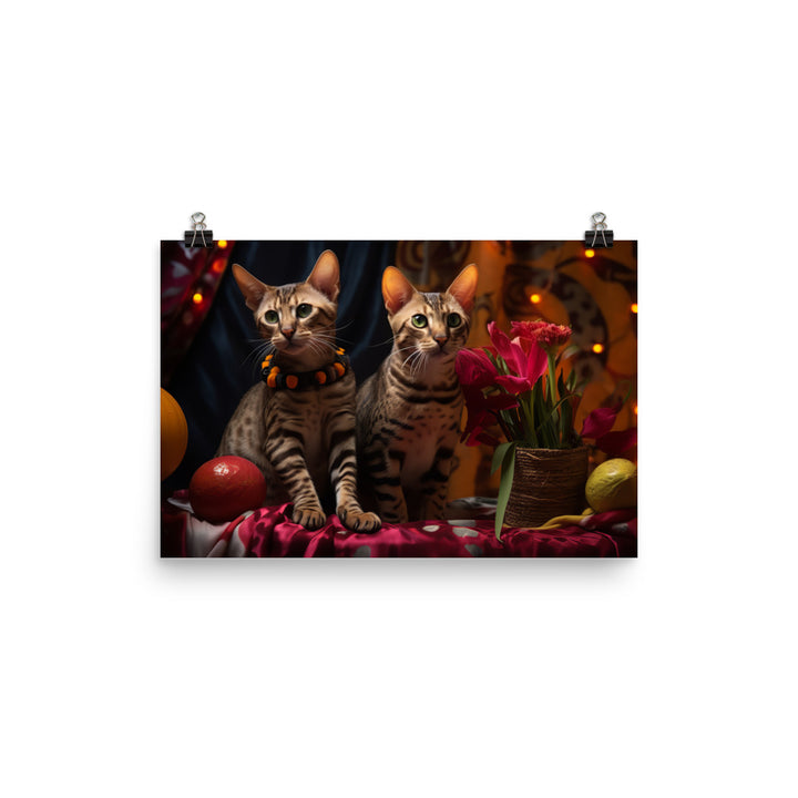 Ocicat Photo paper poster - PosterfyAI.com