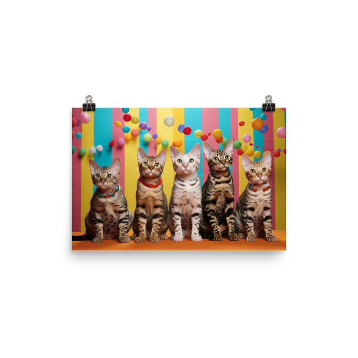 Ocicat Photo paper poster - PosterfyAI.com