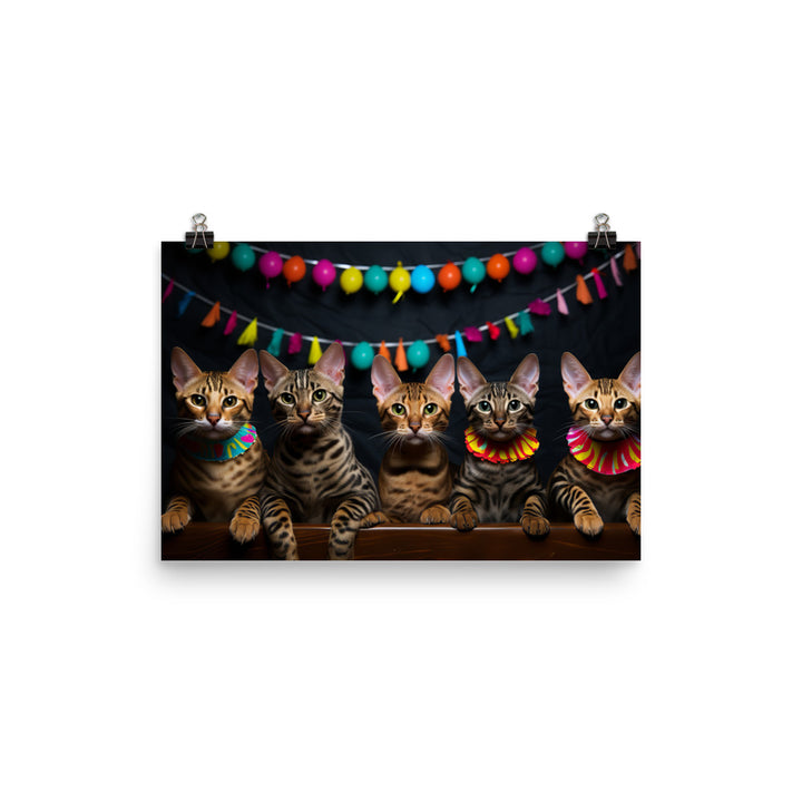 Ocicat Photo paper poster - PosterfyAI.com