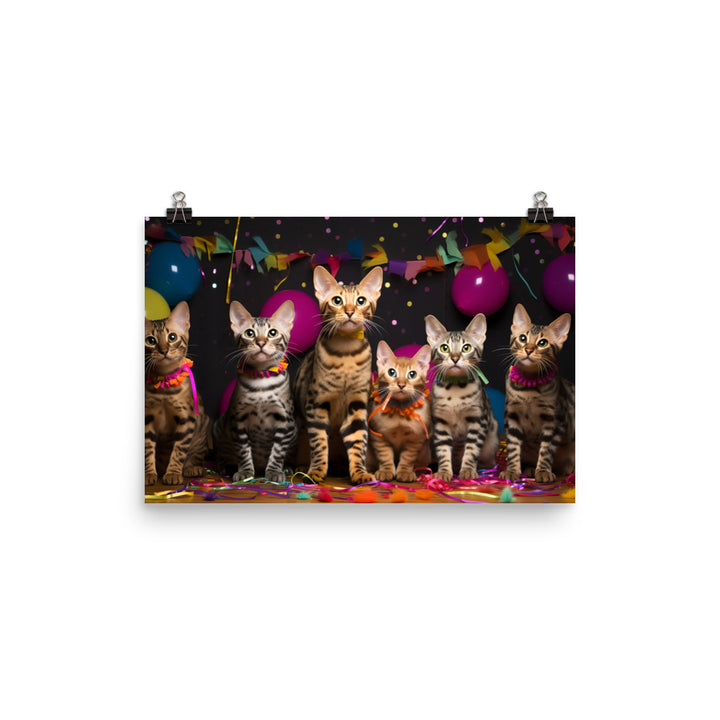 Ocicat Photo paper poster - PosterfyAI.com