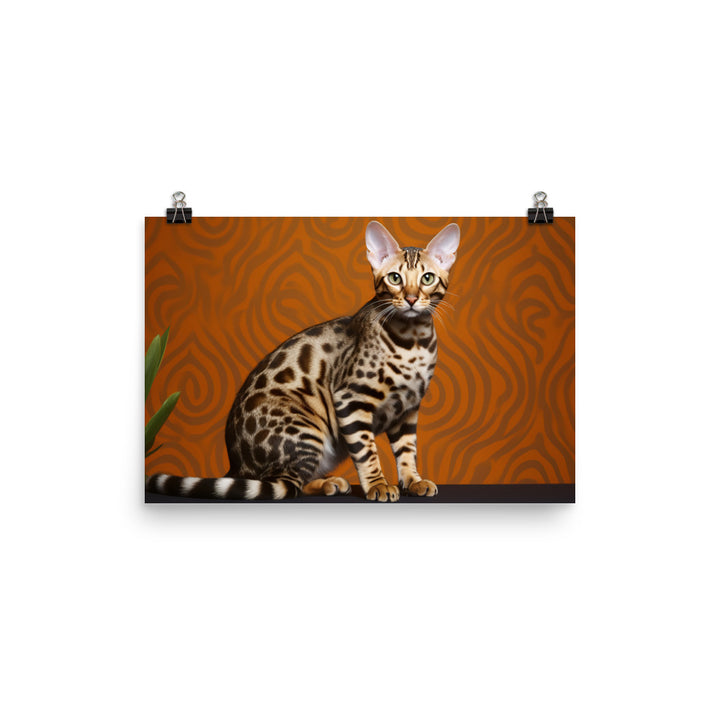 Ocicat Photo paper poster - PosterfyAI.com