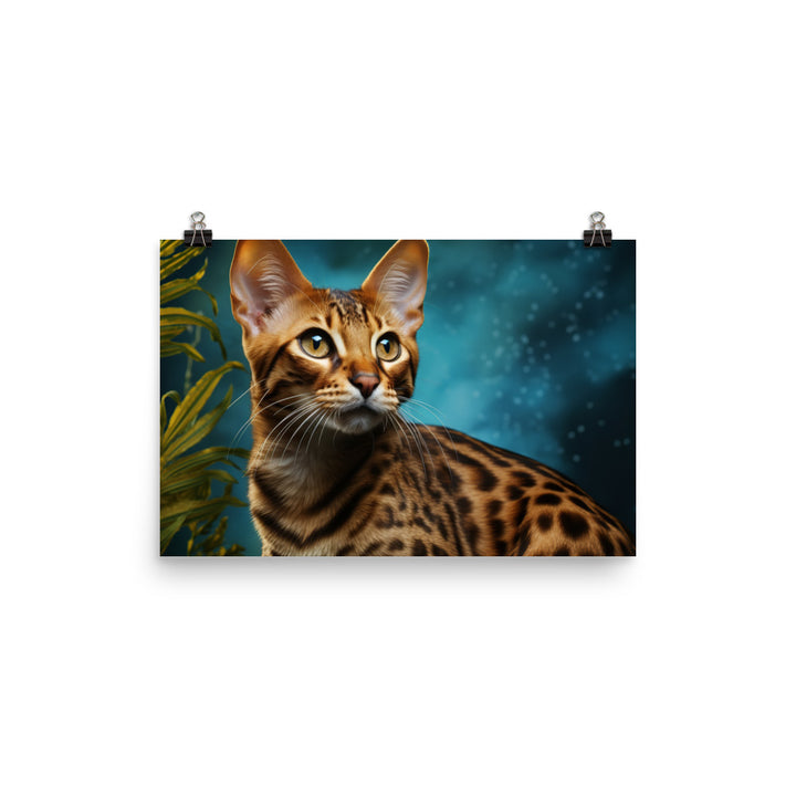 Ocicat Photo paper poster - PosterfyAI.com