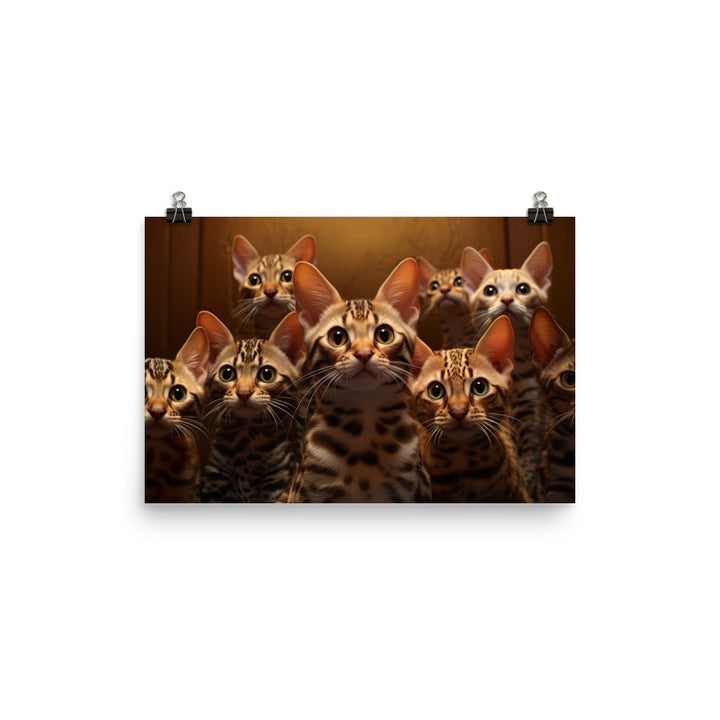 Ocicat Photo paper poster - PosterfyAI.com
