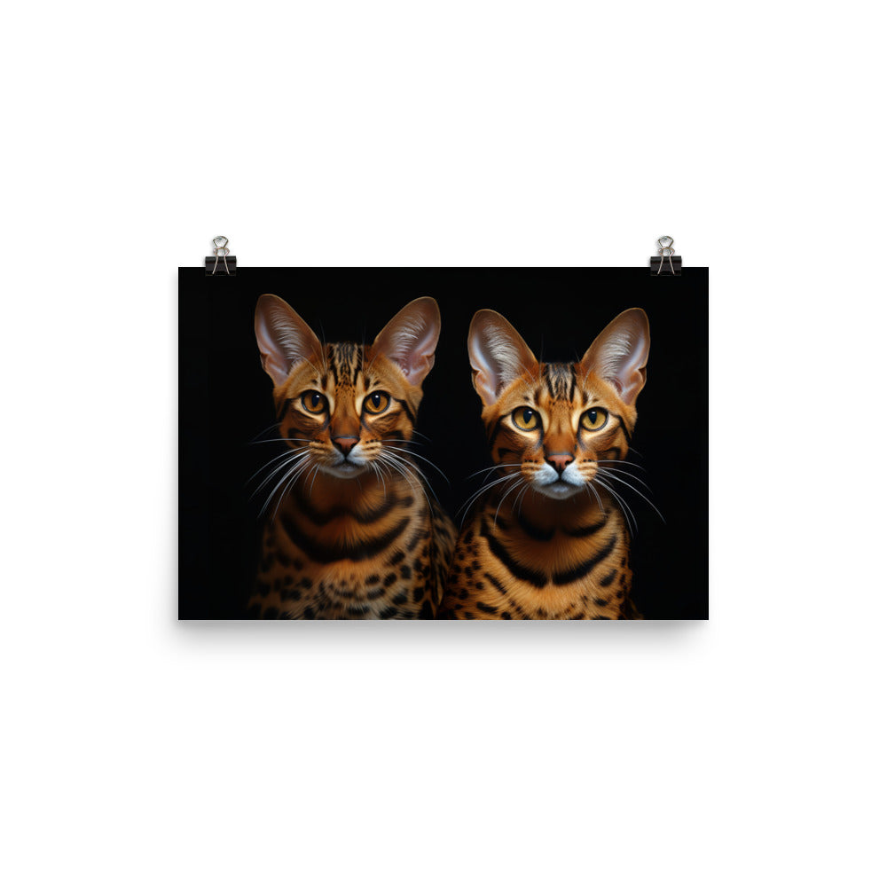 Ocicat Photo paper poster - PosterfyAI.com