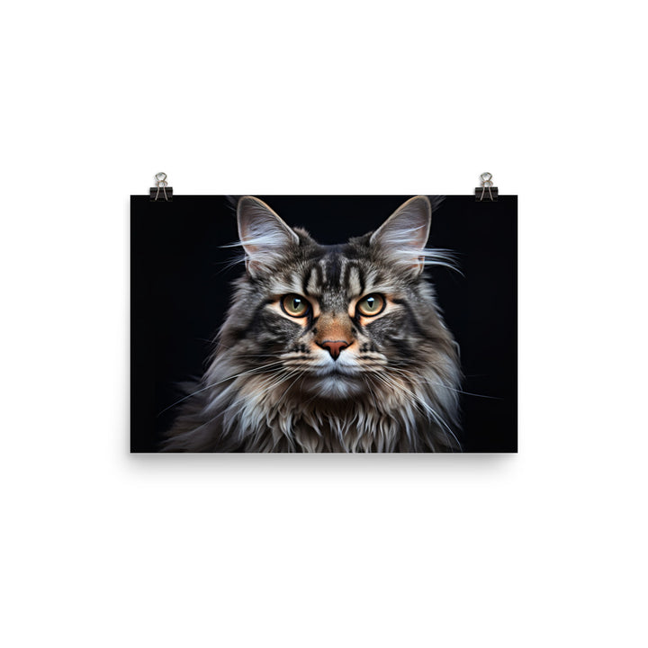Maine Coon Photo paper poster - PosterfyAI.com