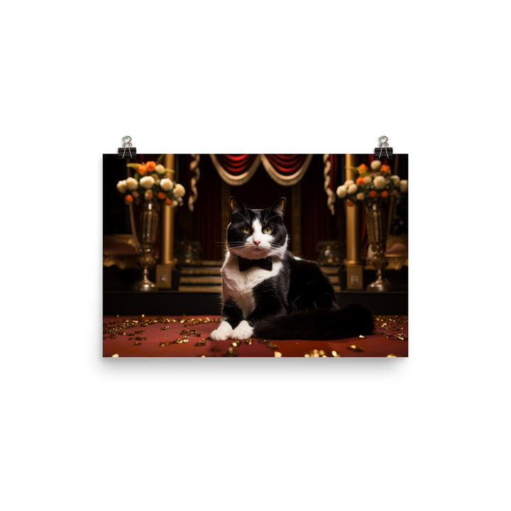 Japanese Bobtail Photo paper poster - PosterfyAI.com