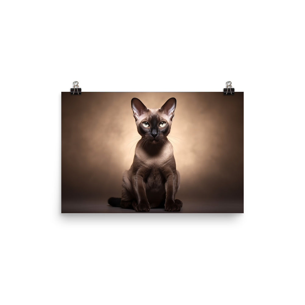 Tonkinese Photo paper poster - PosterfyAI.com