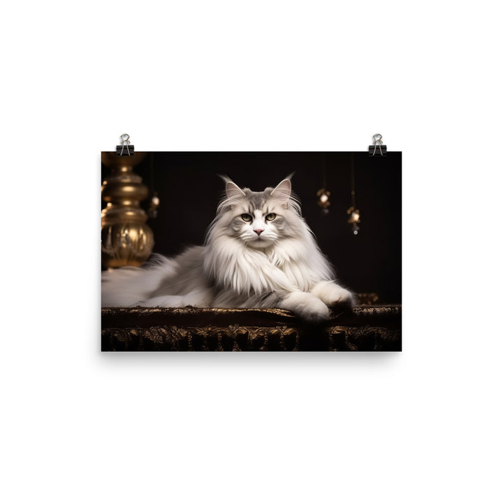 Norwegian Forest Photo paper poster - PosterfyAI.com