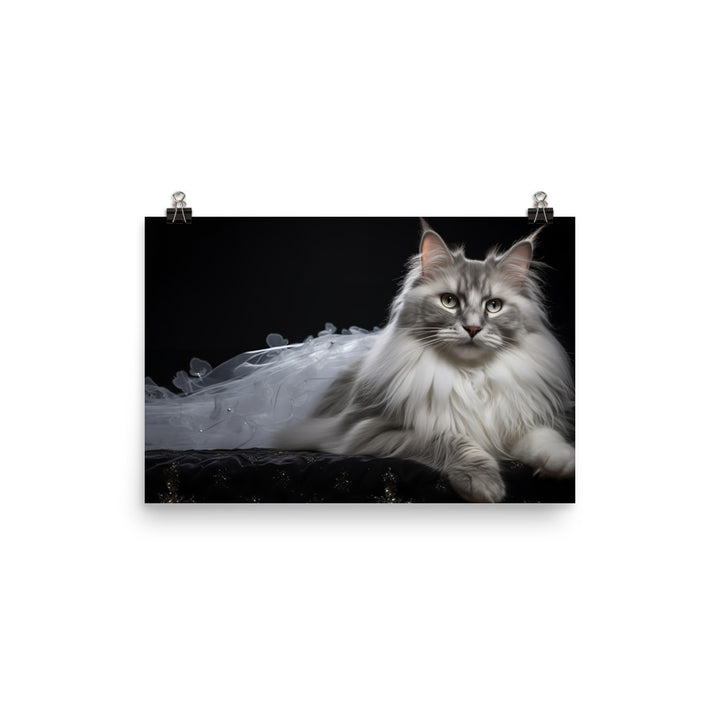 Norwegian Forest Photo paper poster - PosterfyAI.com