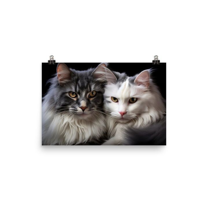 Norwegian Forest Photo paper poster - PosterfyAI.com
