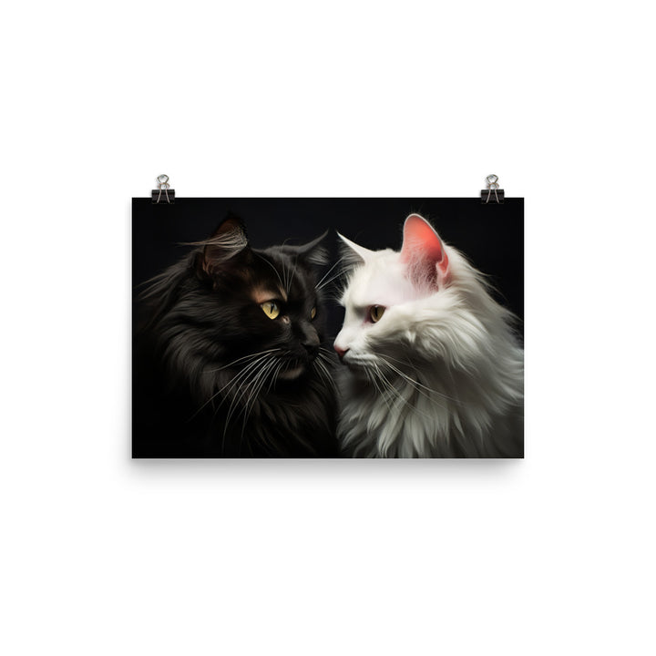 Norwegian Forest Photo paper poster - PosterfyAI.com