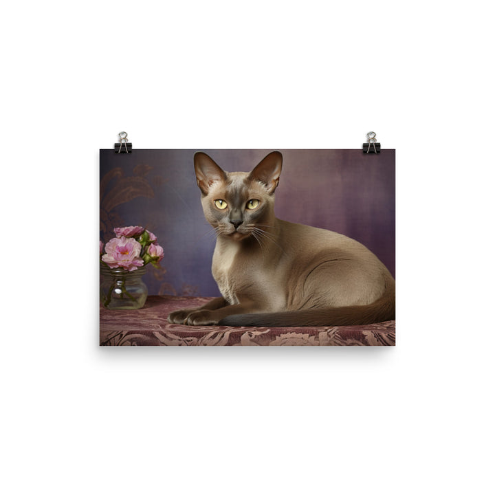 Burmese Photo paper poster - PosterfyAI.com