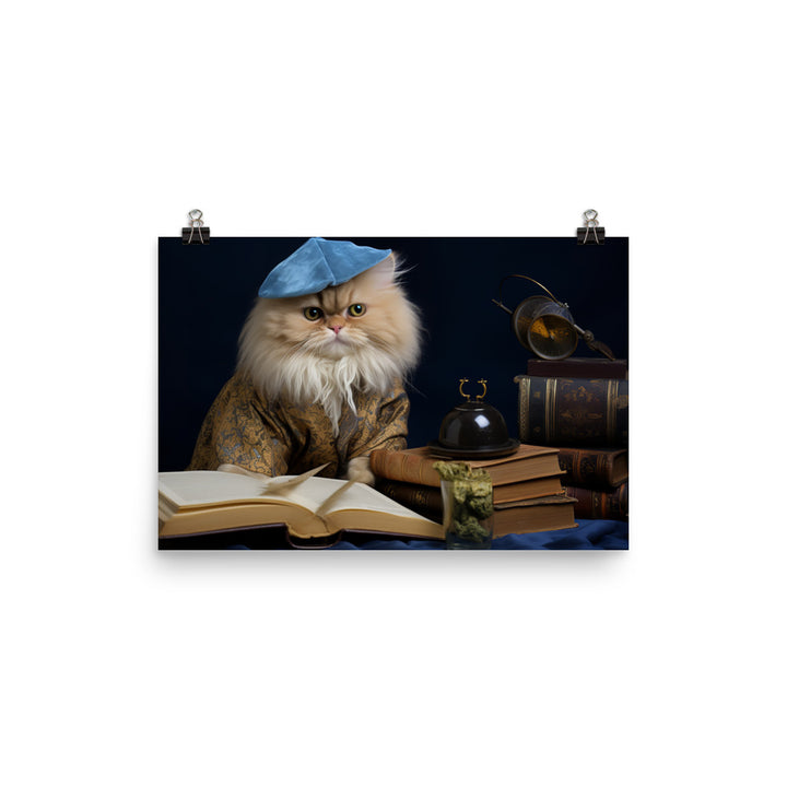 Persian Student Photo paper poster - PosterfyAI.com