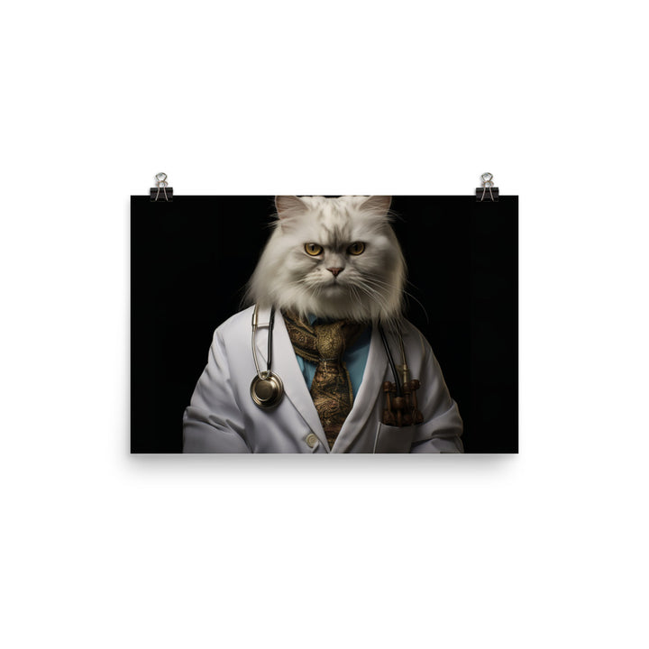 Persian Doctor Photo paper poster - PosterfyAI.com