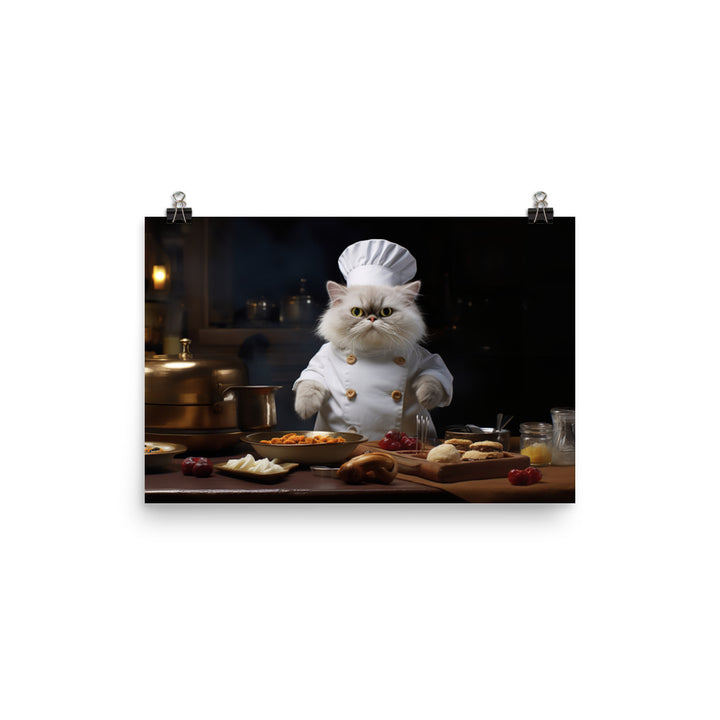 Persian Chef Photo paper poster - PosterfyAI.com