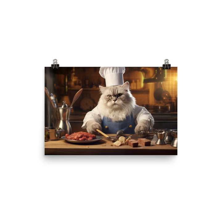 Persian Chef Photo paper poster - PosterfyAI.com