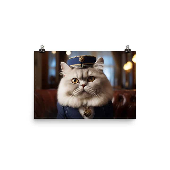 Persian Cabin Crew Photo paper poster - PosterfyAI.com