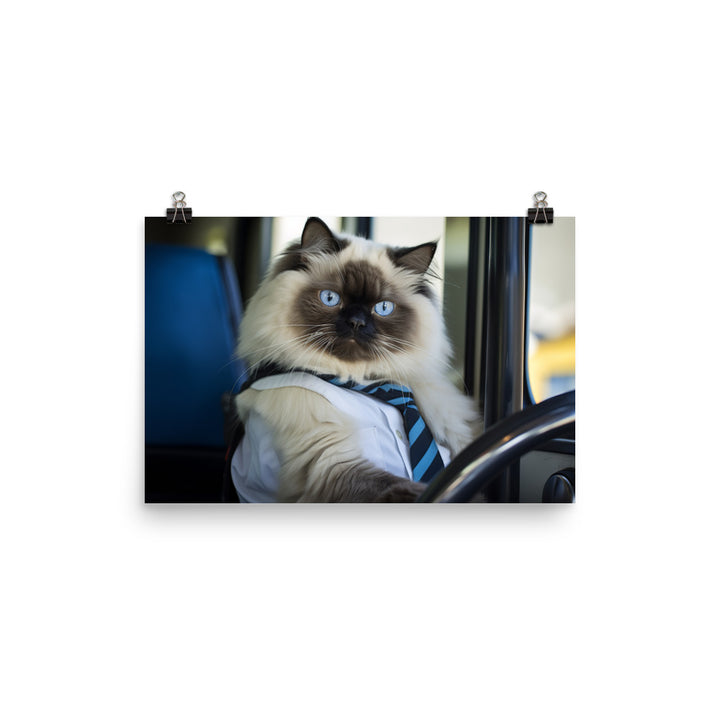 Himalayan Transit Operator Photo paper poster - PosterfyAI.com