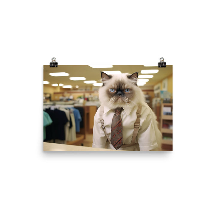 Himalayan Sales Consultant Photo paper poster - PosterfyAI.com