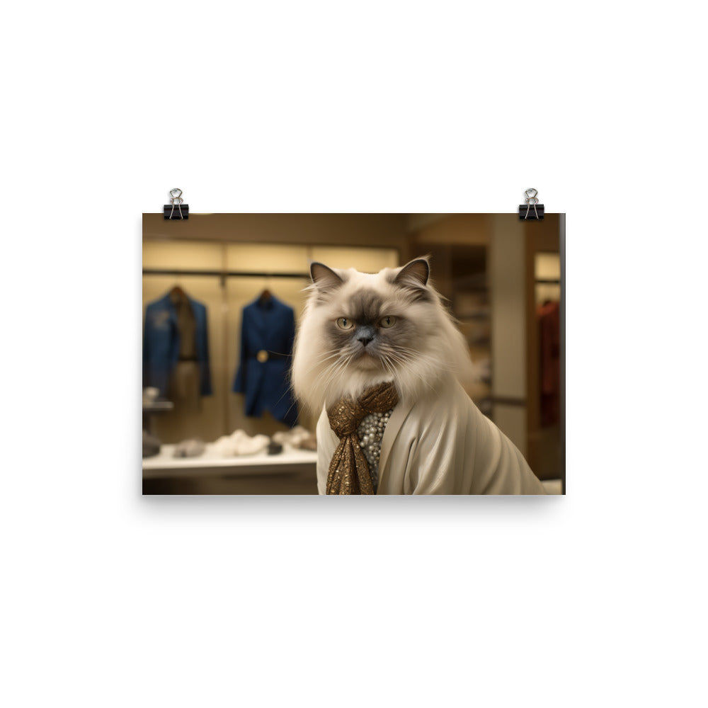 Himalayan Sales Consultant Photo paper poster - PosterfyAI.com