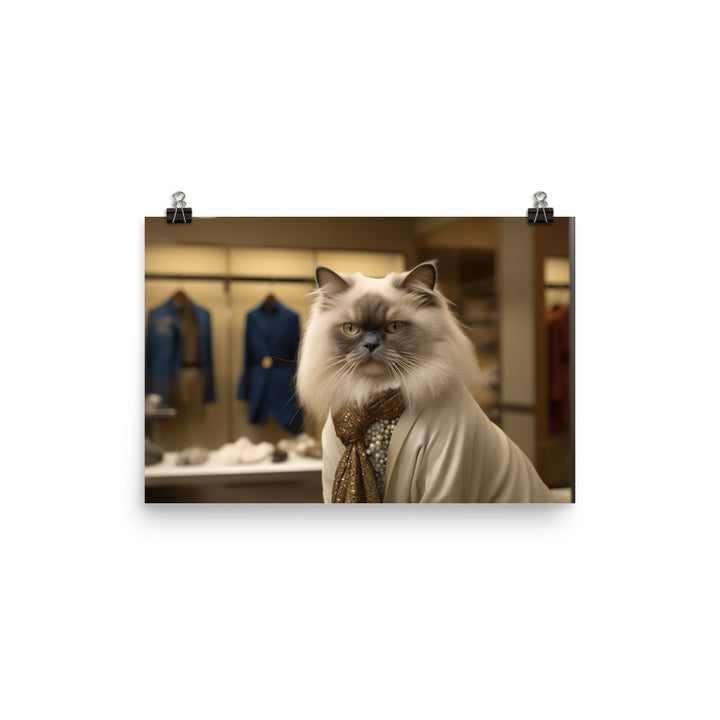 Himalayan Sales Consultant Photo paper poster - PosterfyAI.com