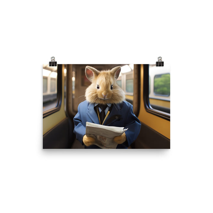 Lionhead Transit Operator Photo paper poster - PosterfyAI.com