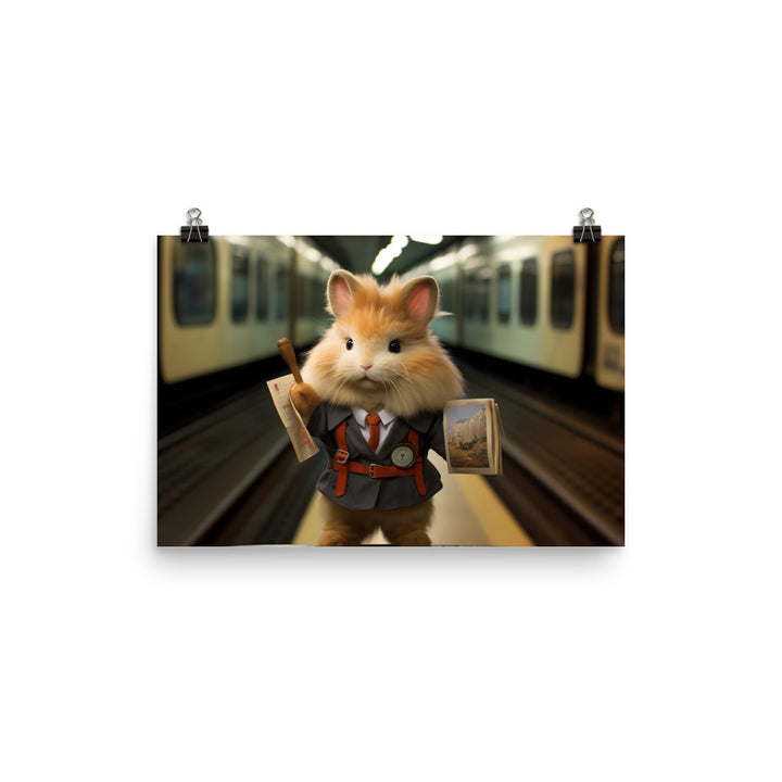 Lionhead Transit Operator Photo paper poster - PosterfyAI.com