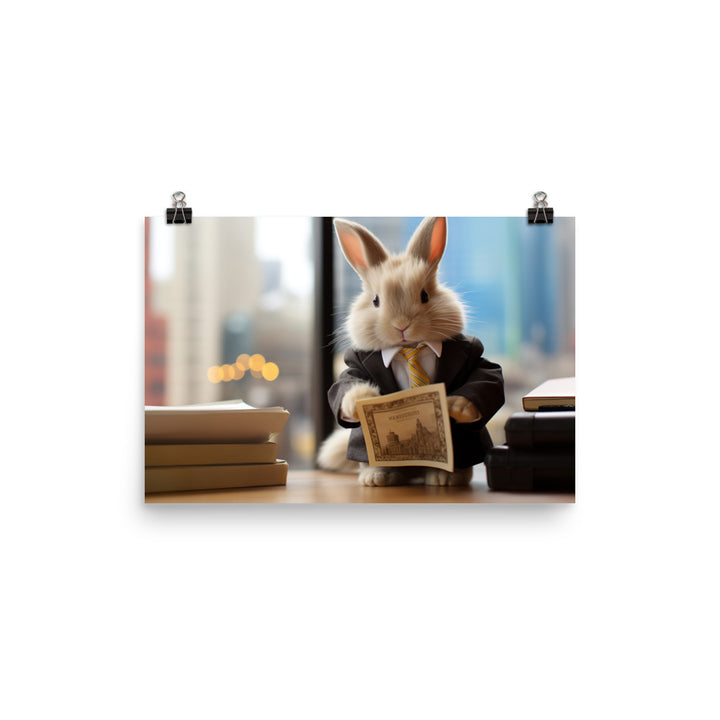 Lionhead Sales Consultant Photo paper poster - PosterfyAI.com