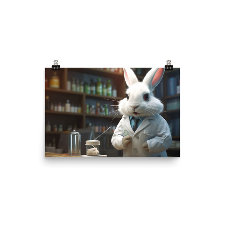 Lionhead Pharmacist Photo paper poster - PosterfyAI.com
