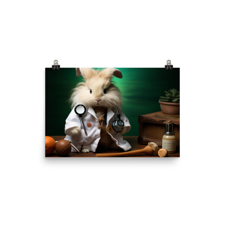 Lionhead Doctor Photo paper poster - PosterfyAI.com