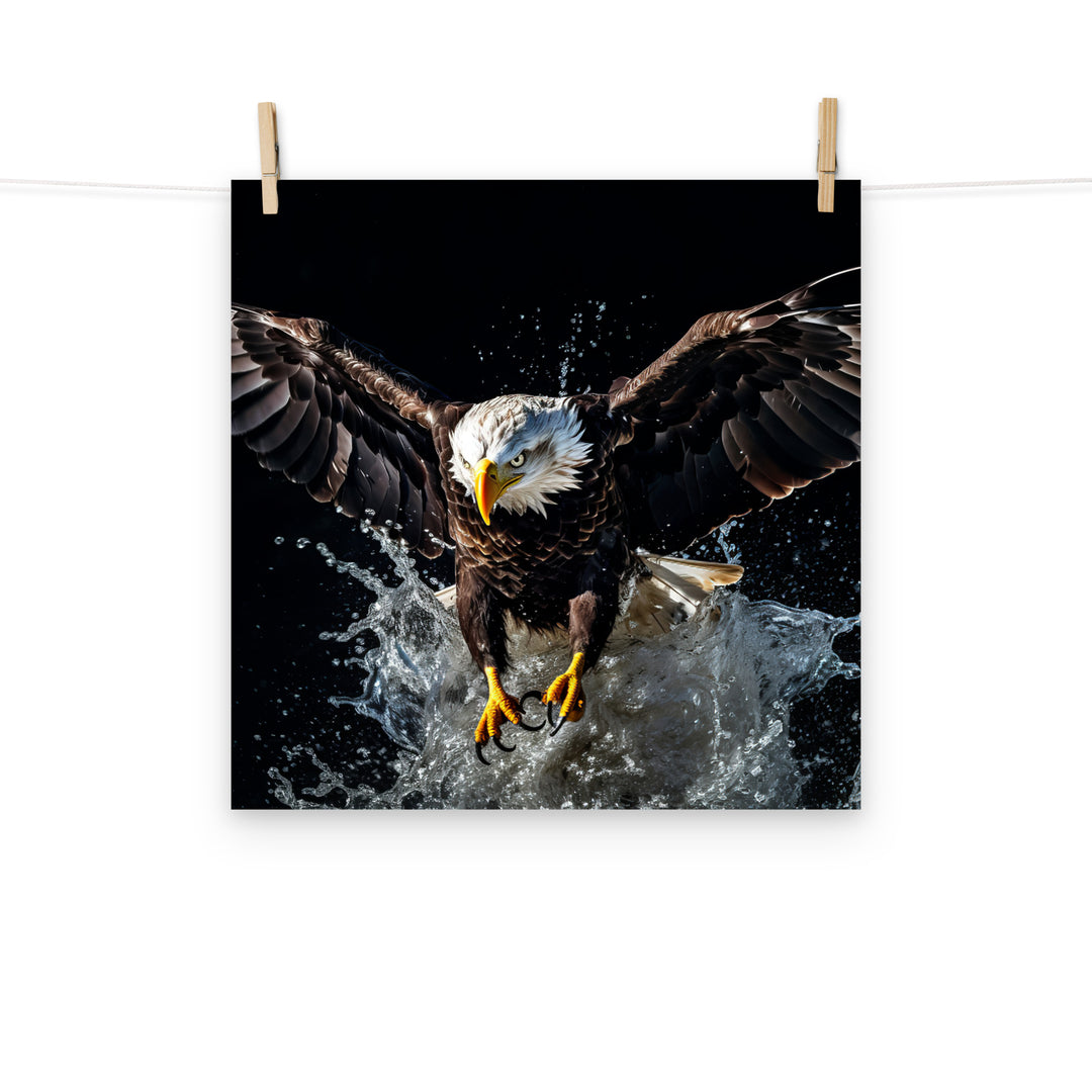 Eagle Photo paper poster - PosterfyAI.com