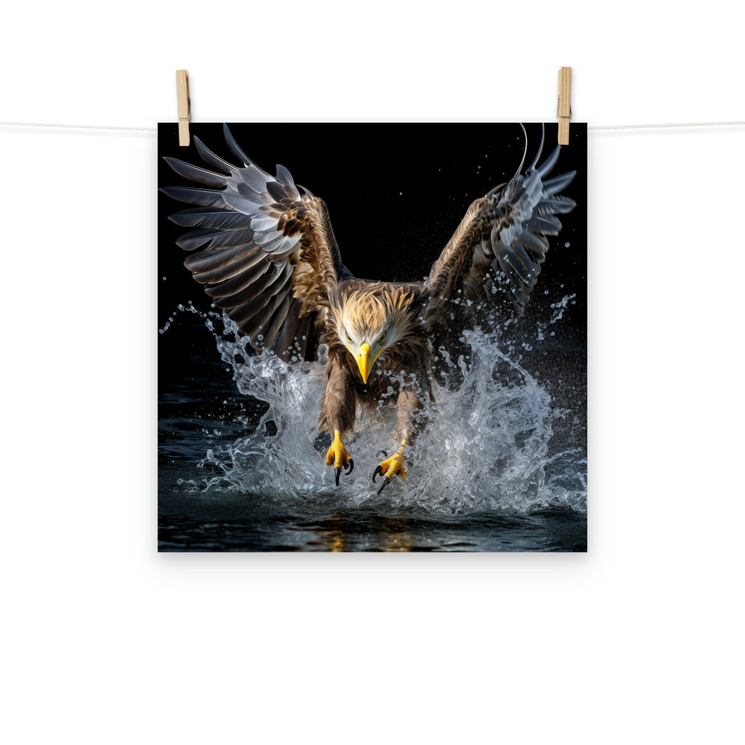 Eagle Photo paper poster - PosterfyAI.com