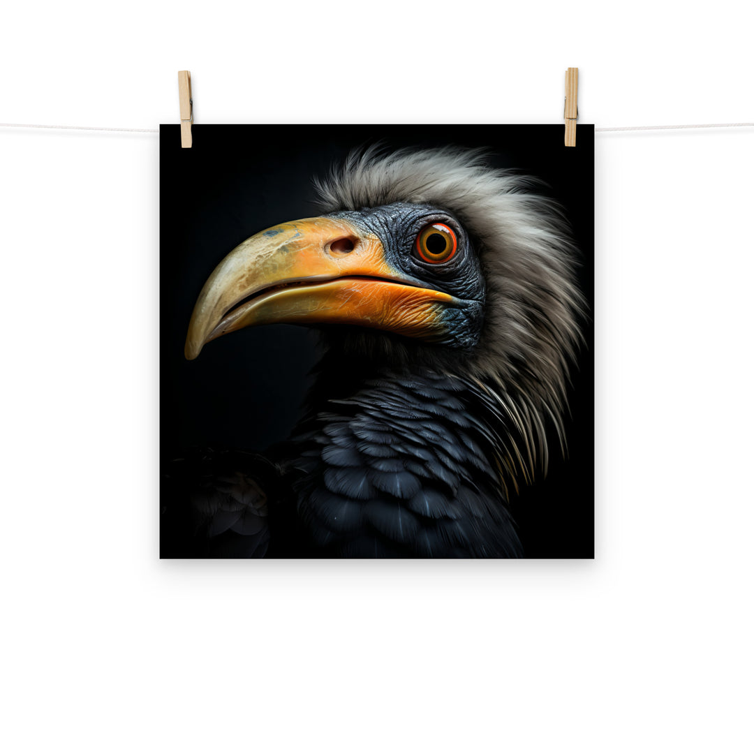Hornbill Photo paper poster - PosterfyAI.com
