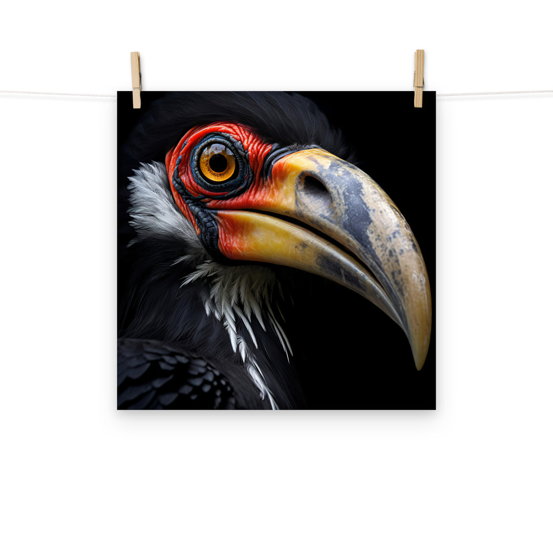 Hornbill Photo paper poster - PosterfyAI.com