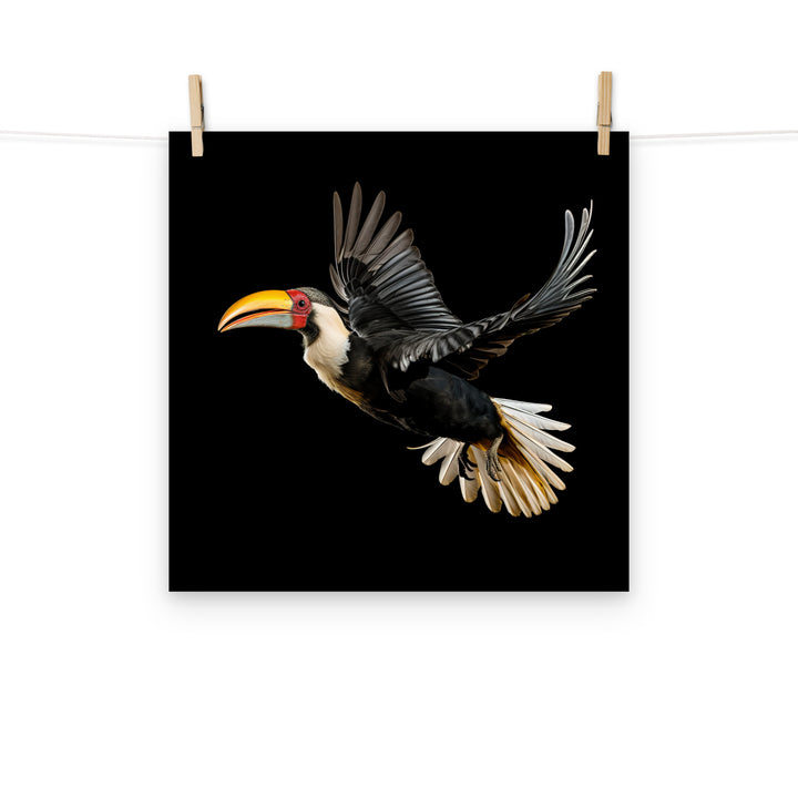 Hornbill Photo paper poster - PosterfyAI.com