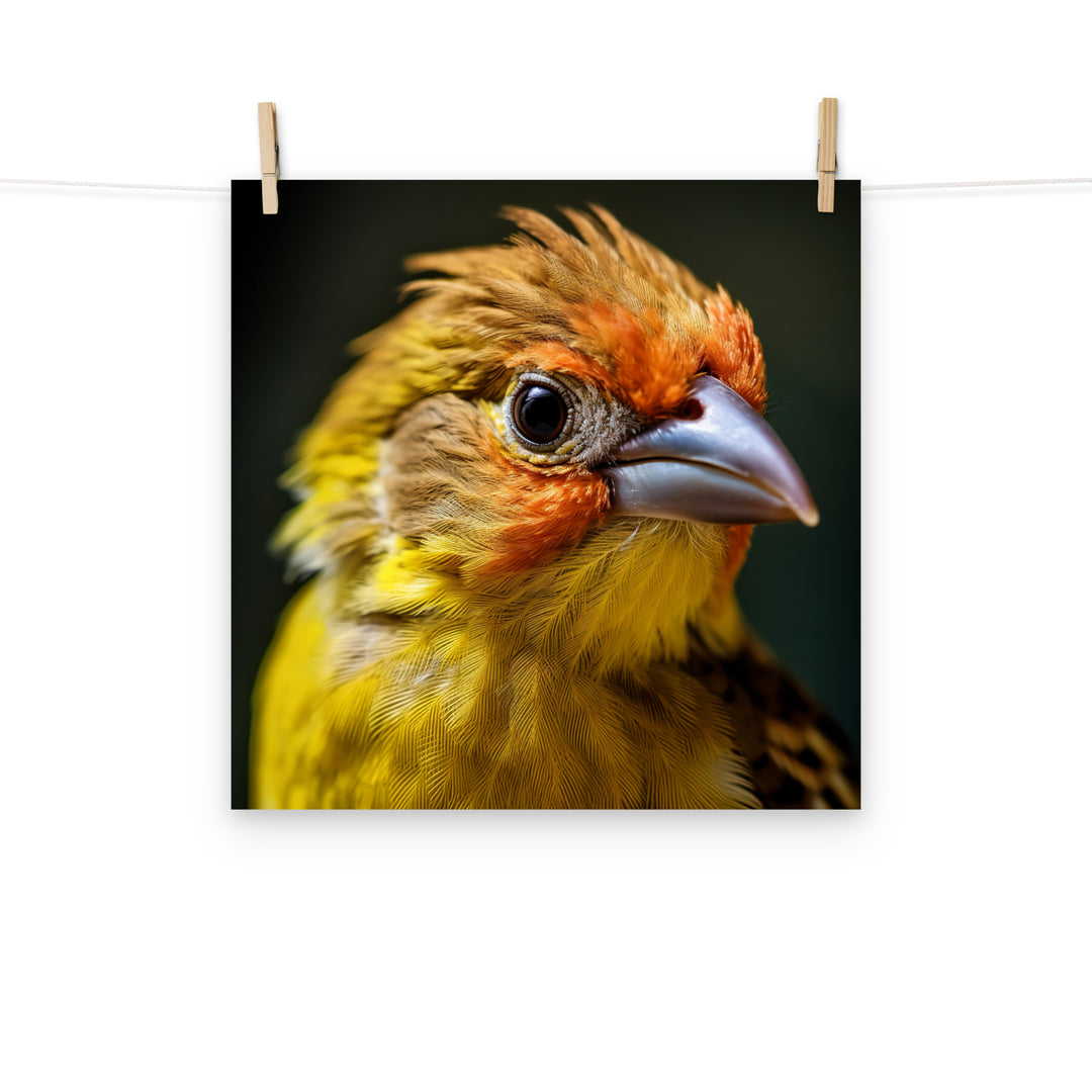 Finch Photo paper poster - PosterfyAI.com